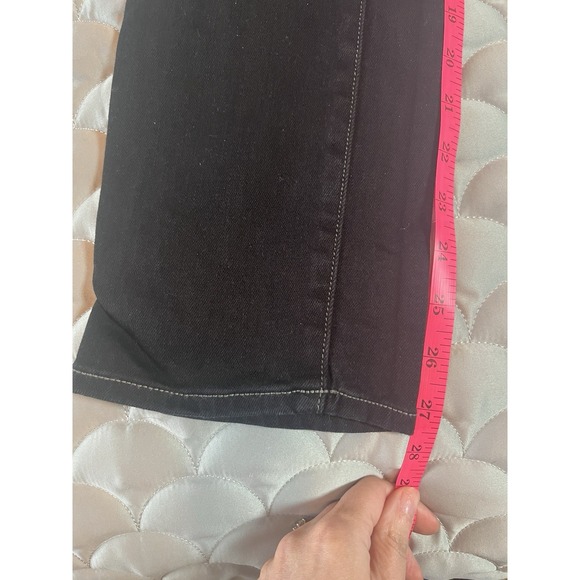 Veronica Beard Women's Alenah Slim Straight High Rise Jeans Size 27 Onyx Black - Picture 6 of 9